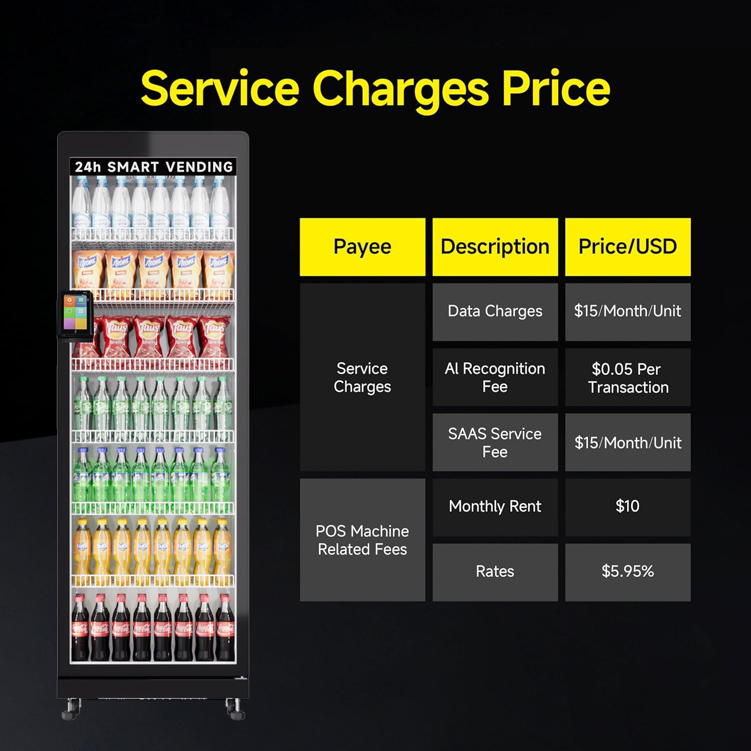 AI vending machine M520