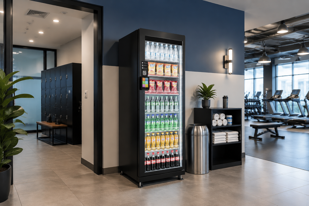 XMAI smart vending machine for gyms and fitness centers