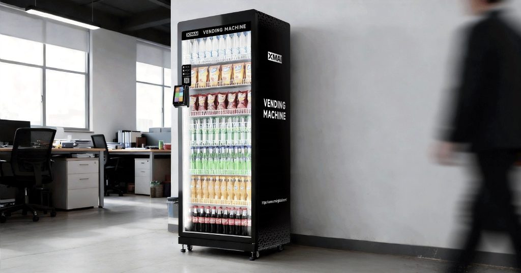 XMAI snack and drink combo smart vending machine for commercial location