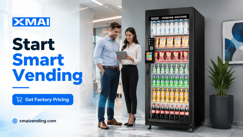 XMAI smart vending machine for starting a vending machine business
