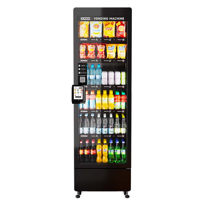 XMAI Core 425 AI vending machine front view