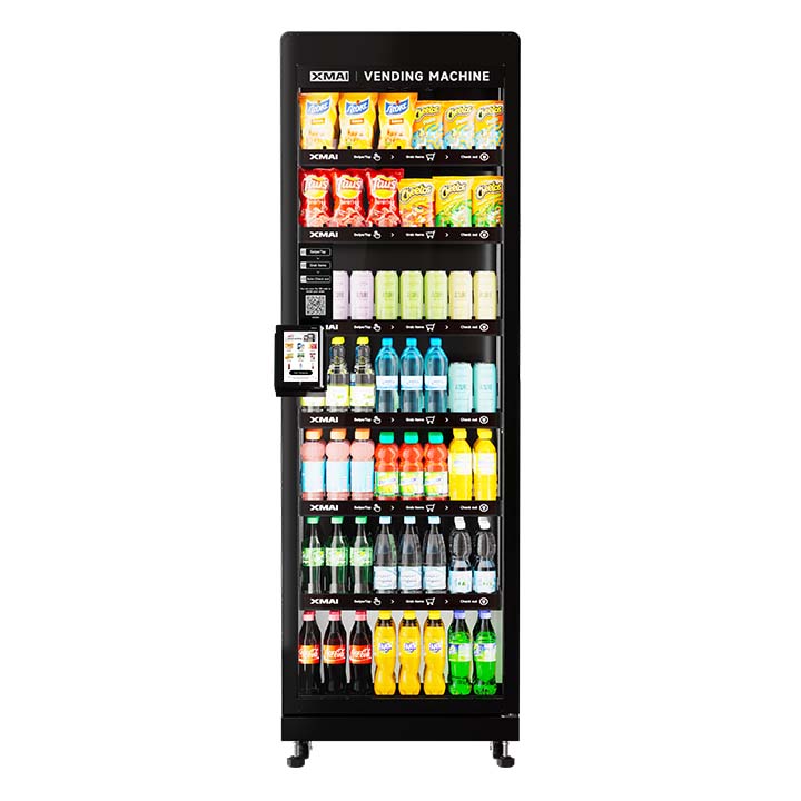 XMAI Pro 520 AI vending machine front view