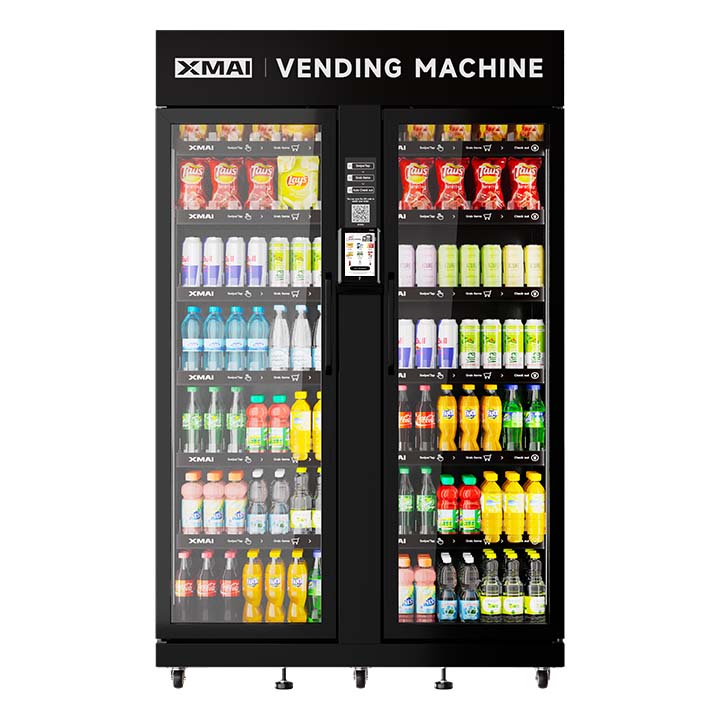 XMAI Ultra 1100 AI vending machine front view