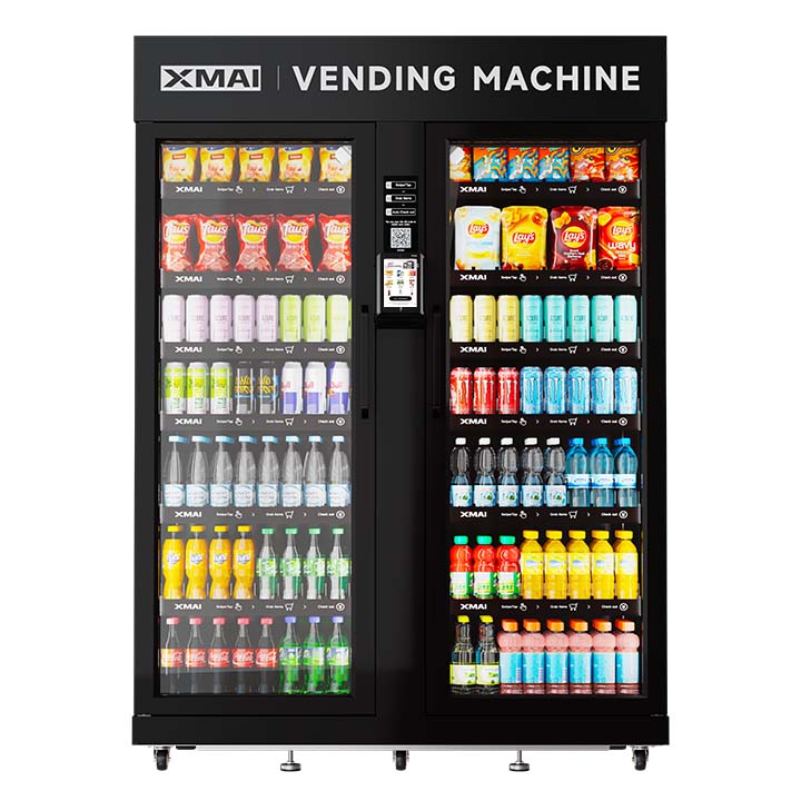 XMAI Ultra Max 1500 AI vending machine front view